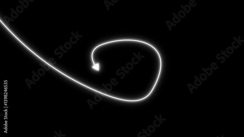 Wallpaper Mural Arrows  concept animation.  Torontodigital.ca