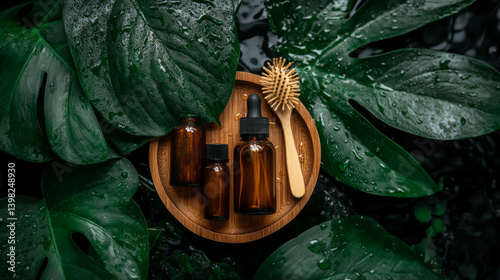 Obraz na płótnie Natural eco-friendly zero waste plastic free cleaning items on green background top view. eco friendly cleansing set flat lay. sustainable lifestyle concept w salonie