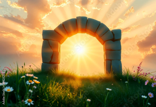 Heavenly Dawn The Resurrection Unfolds