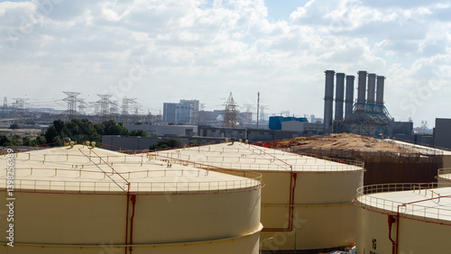 Jebel Ali Power and desalination plant in Dubai, United Arab Emirates