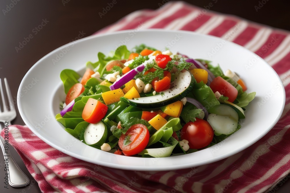 salad with vegetables and cheese salad with vegetables and cheese