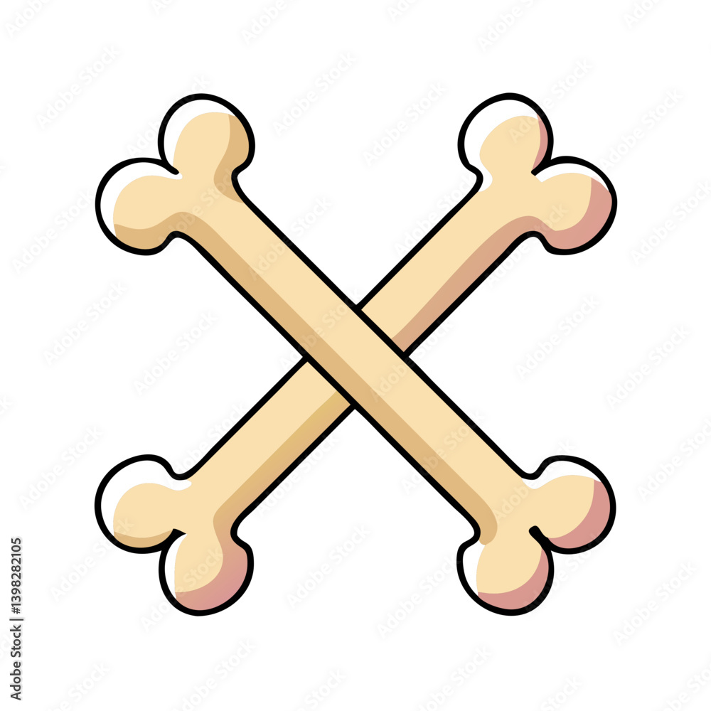 crossed bones icon, crossed bones vector illustration-simple illustration of crossed bones, perfect for crossed bones logos and icons crossed bones icon, crossed bones vector illustration-simple illustration of crossed bones, perfect for crossed bones logos and icons