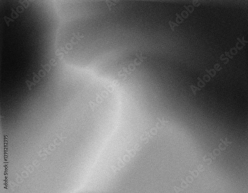 Abstract black and white texture, noise grain metallic 