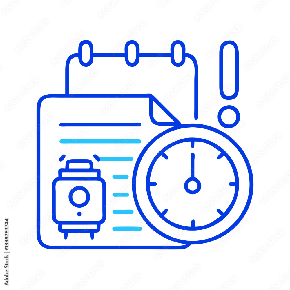 deadline icon, deadline vector illustration-simple illustration of deadline, perfect for deadline logos and icons deadline icon, deadline vector illustration-simple illustration of deadline, perfect for deadline logos and icons