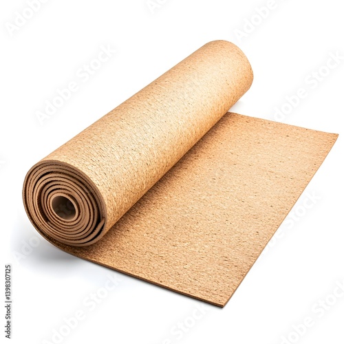 Eco friendly yoga mat with natural materials