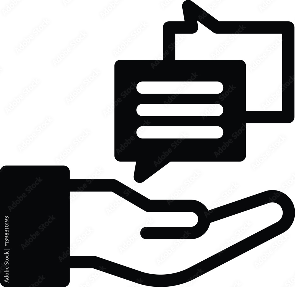 Obraz premium message