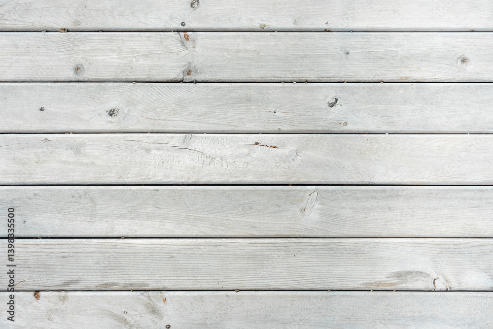 Fototapeta premium White painted wooden texture background.