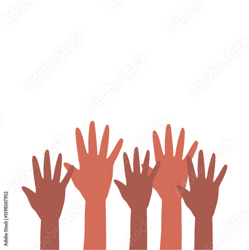 Women's History Month With Hands