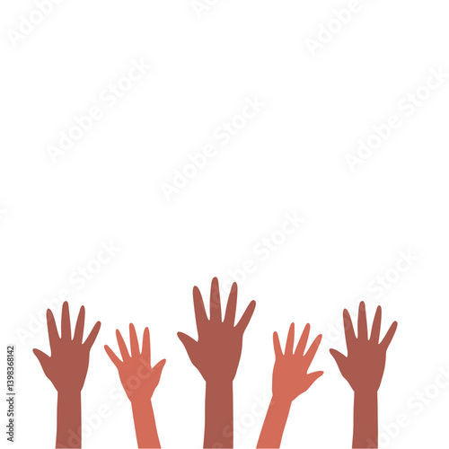 Women's History Month With Hands