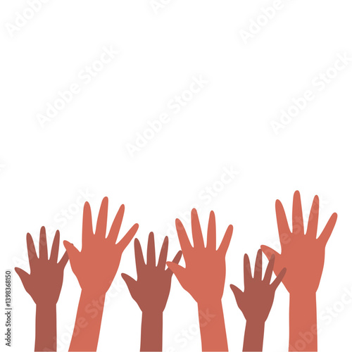 Women's History Month With Hands