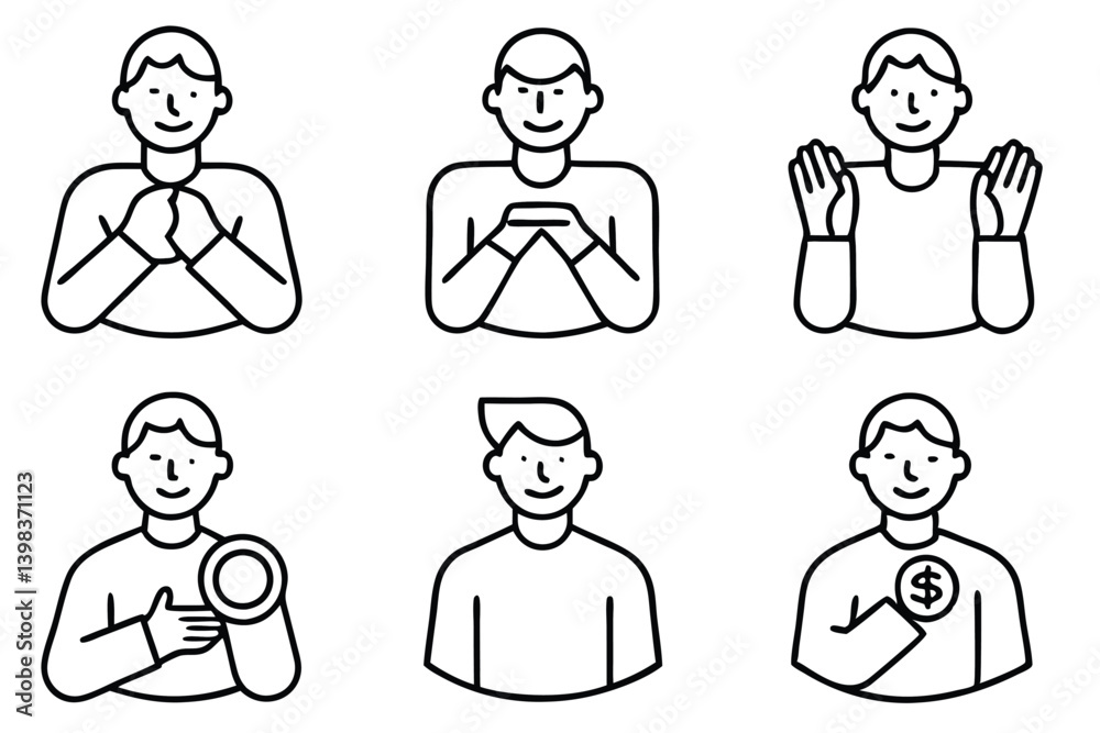 Hand with Coin Money Symbol of Wealth Hand with Coin Money Symbol of Wealth