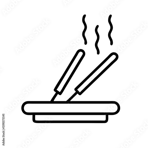 Incense sticks aroma therapy spa relaxation meditation zen buddhism fragrance wellness scent burner