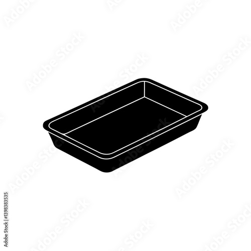 Oven Baking Tray Icon Kitchen Tool Symbol