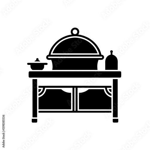 All You Can Eat Buffet Icon Food Selection Symbol