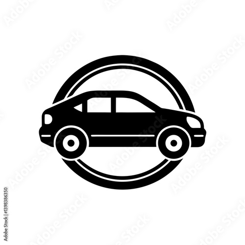 Vehicle Car Rental Icon Hire Service Symbol