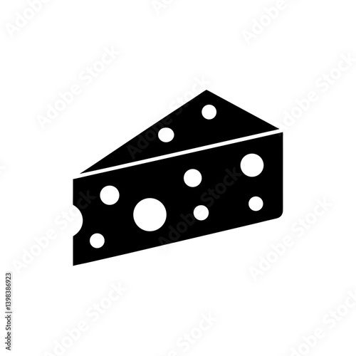 Fresh Cheese Icon Dairy Food Ingredient Symbol