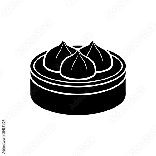 Delicious Dim Sum Icon Asian Cuisine Food Symbol