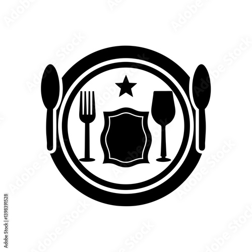 Evening Dinner Icon Meal Food Symbol