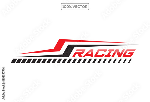 Wrap Design For Car vectors. Sports stripes, car stickers black color. Racing