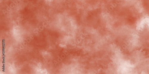 Stylized Image of Red Smoke Puffing on Dark Surface

