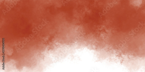 Dreamlike Visual of Red Smoke Forming in Mid-Air

