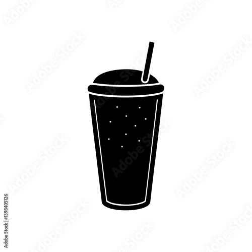 Fresh Green Smoothie Icon Healthy Fruit Veggie Drink