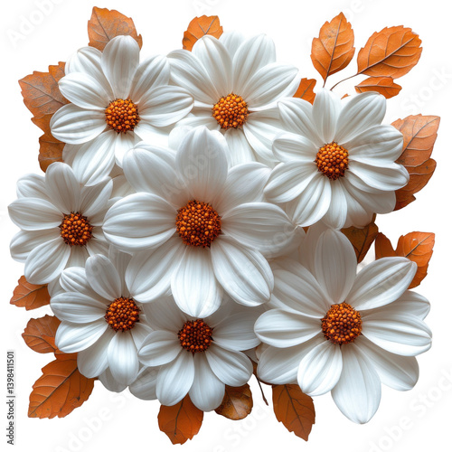Elegant white flower arrangement nature floral art indoor close-up