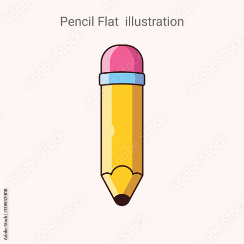 Pencil Flat  illustration