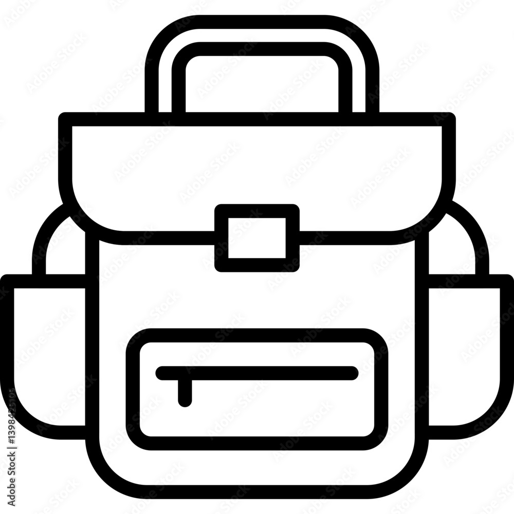 Camera Bag Icon Vector Element Camera Bag Icon Vector Element
