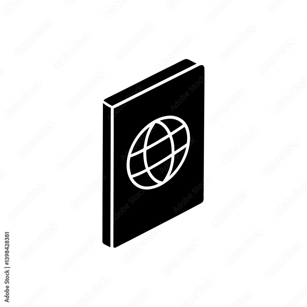 Passport Icon Travel Document Vector Illustration Design Passport Icon Travel Document Vector Illustration Design
