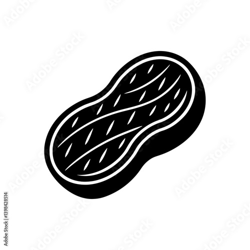 Peanut Butter Icon Spread Food Vector Illustration Design