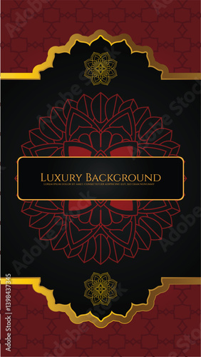 Premium label frame set against a dark gradient background, accented with fine gold lines and elegant typography space.
