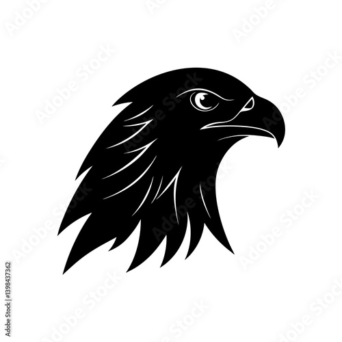 eagle head vector illustration