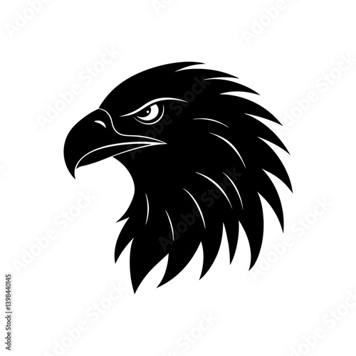 eagle head vector illustration