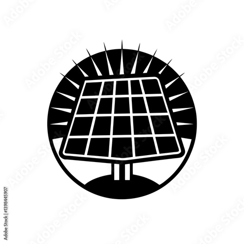 solar panel vector
