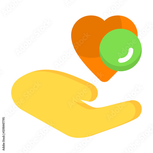 Help the Needy Flat Icon