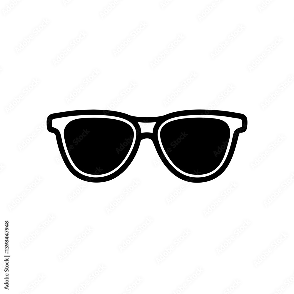 Fototapeta premium sunglasses isolated on white background
