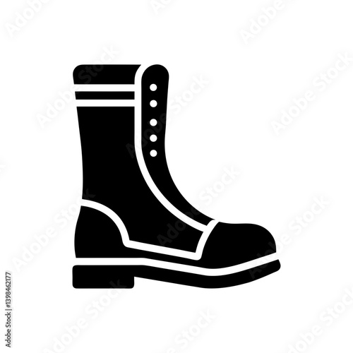 winter boots vector illustration