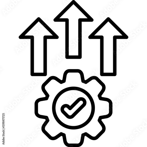 Improvement Icon Vector Element
