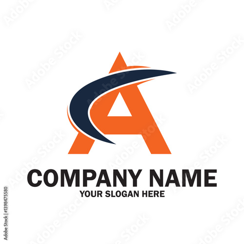 Free Download A Letter icon Template - GFXLoad