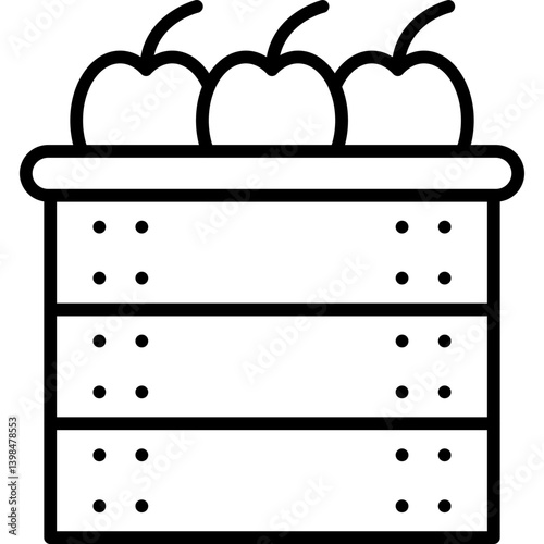 Harvest Icon Vector Element