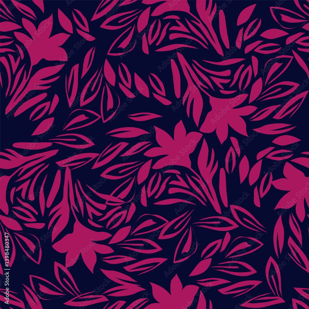 Exotic hand drawn flowers, seamless patterns with floral for fabric, textiles, clothing, wrapping paper, cover, banner, home decor, abstract backgrounds Exotic hand drawn flowers, seamless patterns with floral for fabric, textiles, clothing, wrapping paper, cover, banner, home decor, abstract backgrounds
