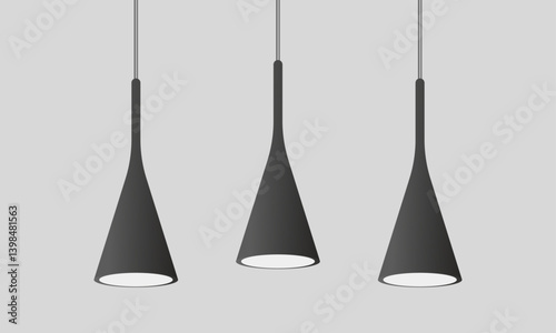 pendant lamp, realistic design