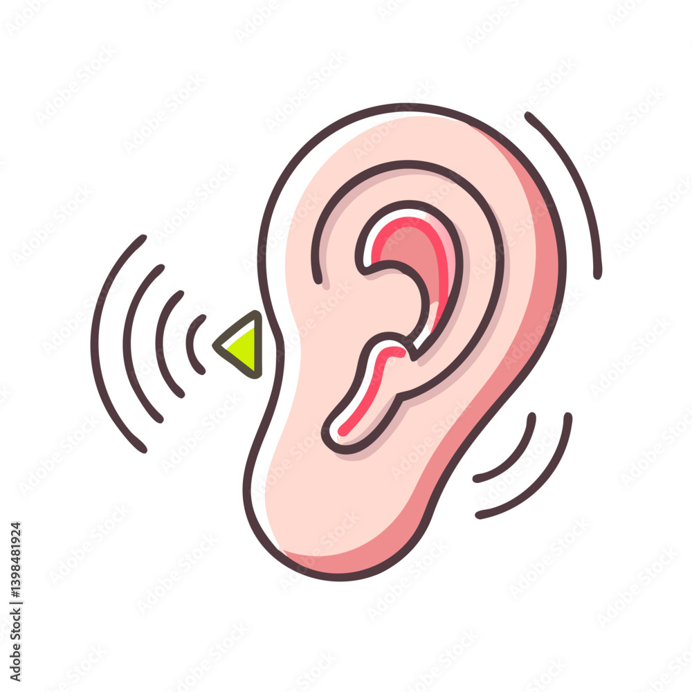 ear icon, ear vector illustration-simple illustration of ear, perfect for ear logos and icons ear icon, ear vector illustration-simple illustration of ear, perfect for ear logos and icons