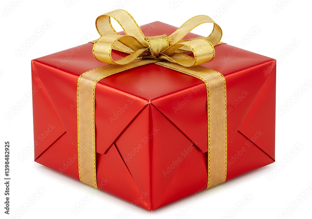 Obraz premium Gift box isolated on white background