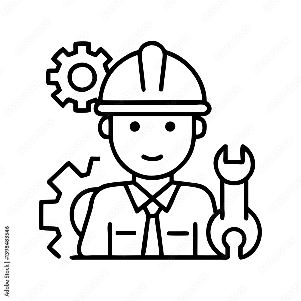 engineering icon, engineering vector illustration-simple illustration of engineering, perfect for engineering logos and icons engineering icon, engineering vector illustration-simple illustration of engineering, perfect for engineering logos and icons