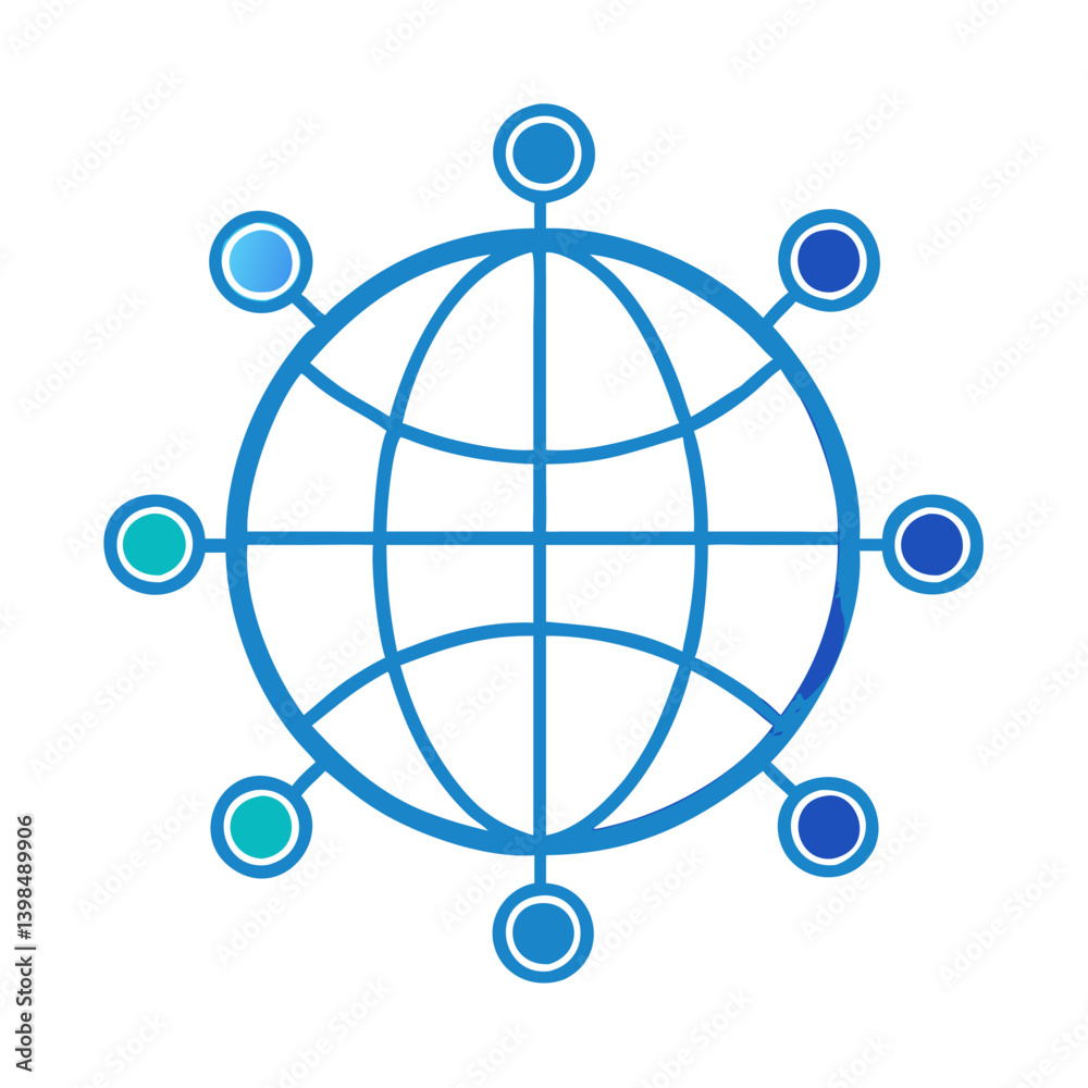 global network icon, global network vector illustration-simple illustration of global network, perfect for global network logos and icons global network icon, global network vector illustration-simple illustration of global network, perfect for global network logos and icons