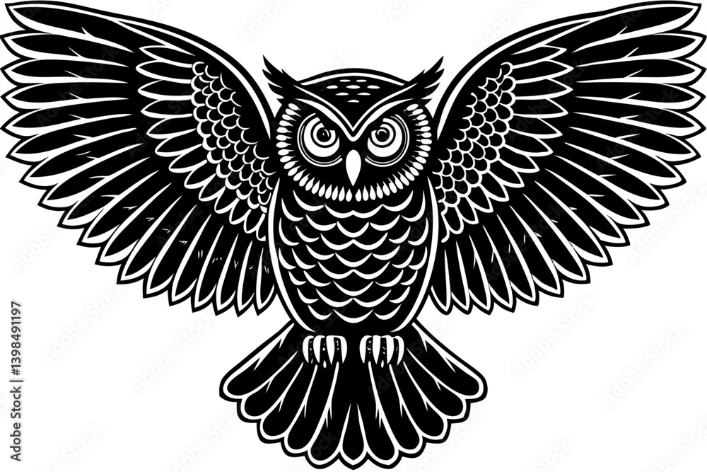 Obraz premium Elegant and minimalist line art bird vector illustration featuring graceful outlines and modern simplicity. Ideal for use in branding, nature-themed designs, tattoos, posters, greeting cards, and digi