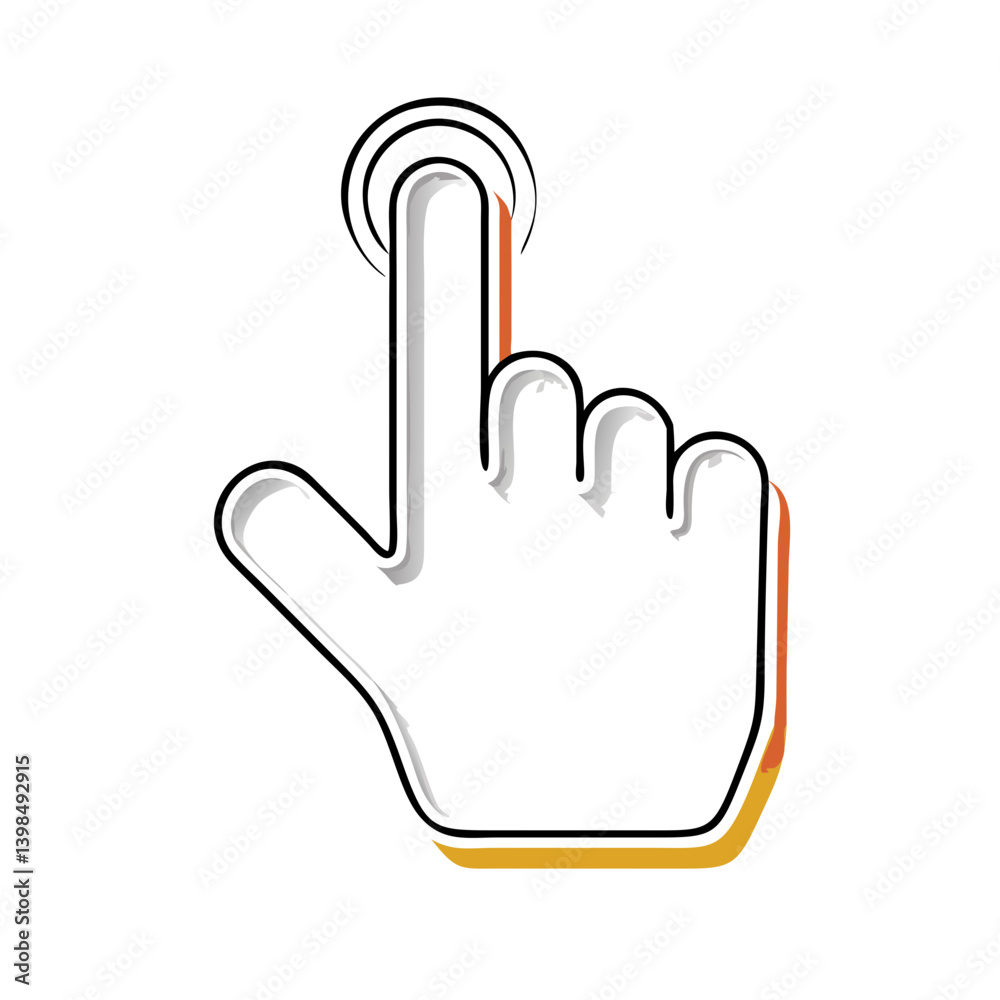 hand cursor icon, hand cursor vector illustration-simple illustration of hand cursor, perfect for hand cursor logos and icons hand cursor icon, hand cursor vector illustration-simple illustration of hand cursor, perfect for hand cursor logos and icons