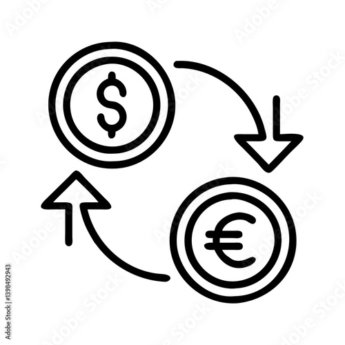 Dollar to euro exchange rate currency conversion money transfer finance international business trade market